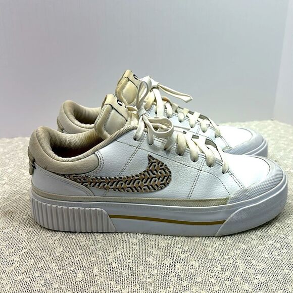 NIKE Court Legacy Lift Platform Casual Sneakers Shoes Women’s 9 - Picture 2 of 10